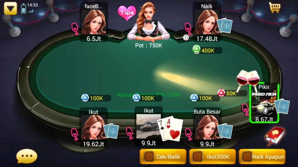 Online poker